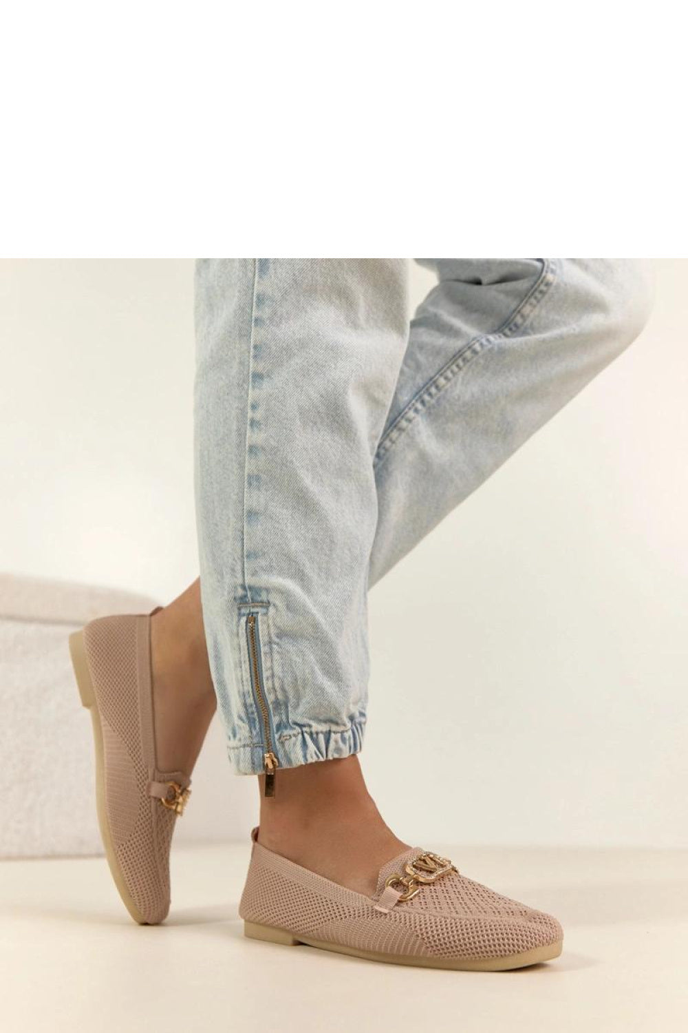 Moccasins femme Solea — rosé