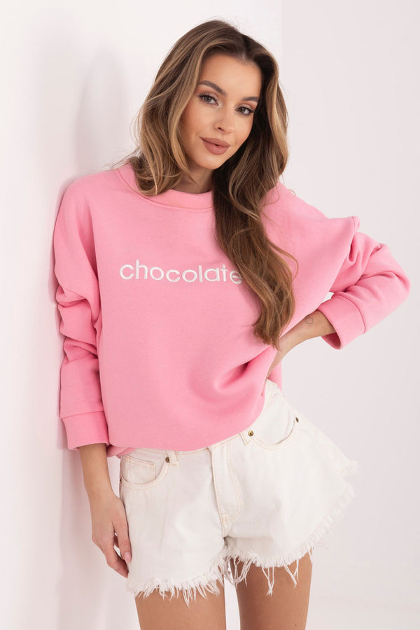 T-shirt femme Rue Paris Sweatshirt Sweatshirt — rosé
