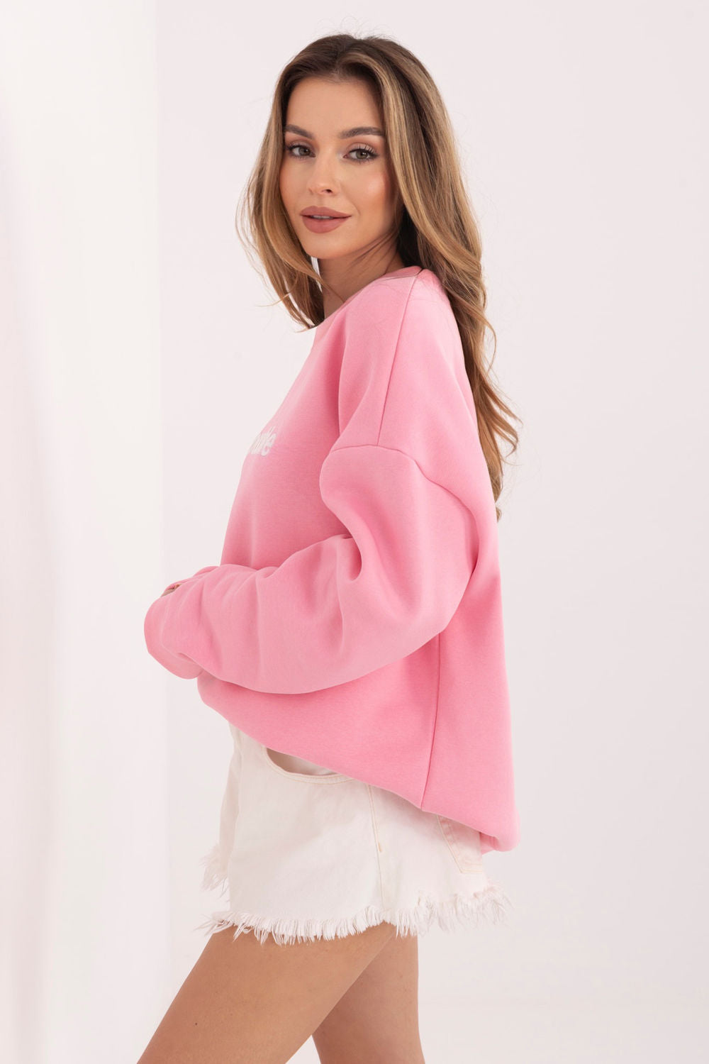 T-shirt femme Rue Paris Sweatshirt Sweatshirt — rosé