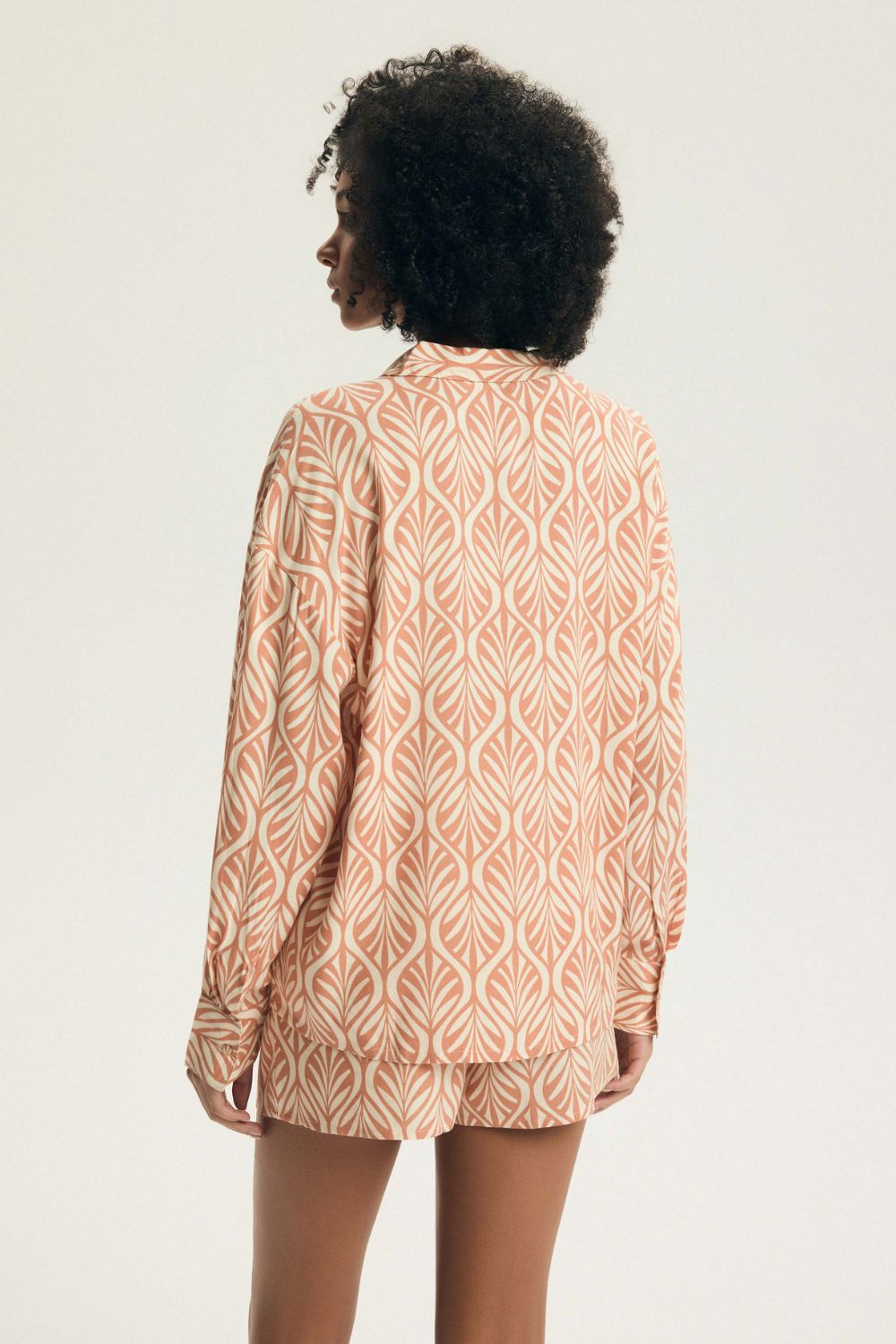 Pyjama femme Henderson — orange