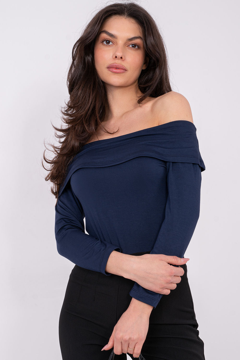 Blouse femme Factory Price Chemisier Chemisier — bleu marine