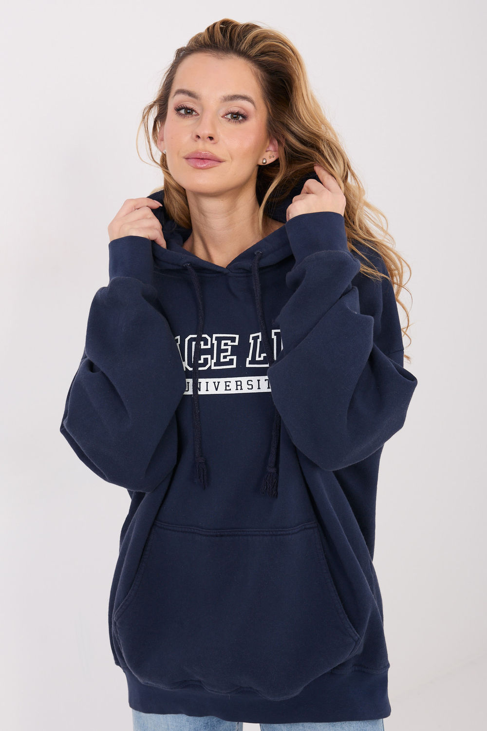 T-shirt femme Factory Price Sweatshirt Sweatshirt — bleu marine