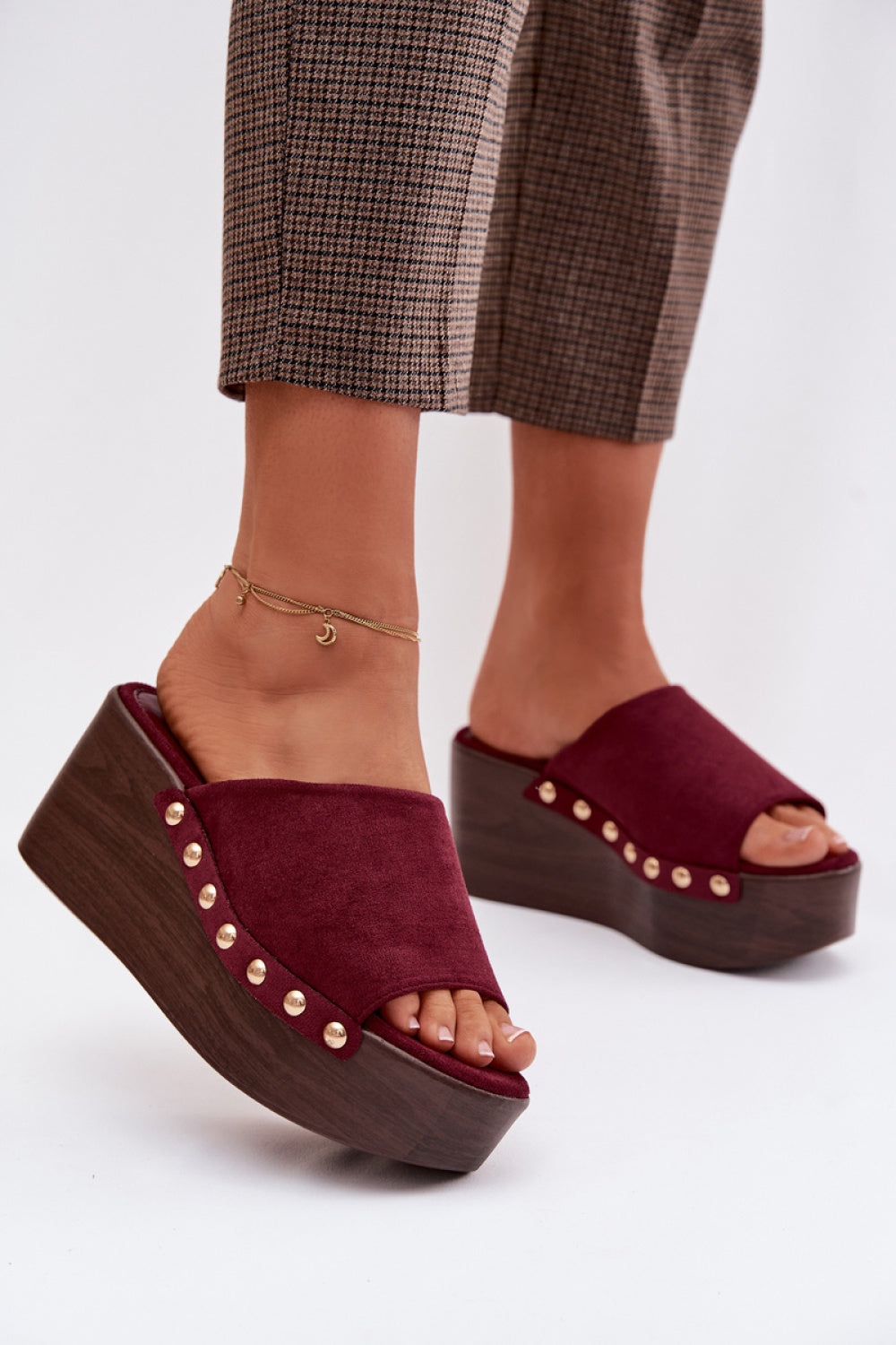 Sandales femme Step in style Cothurnes Cothurnes — rouge