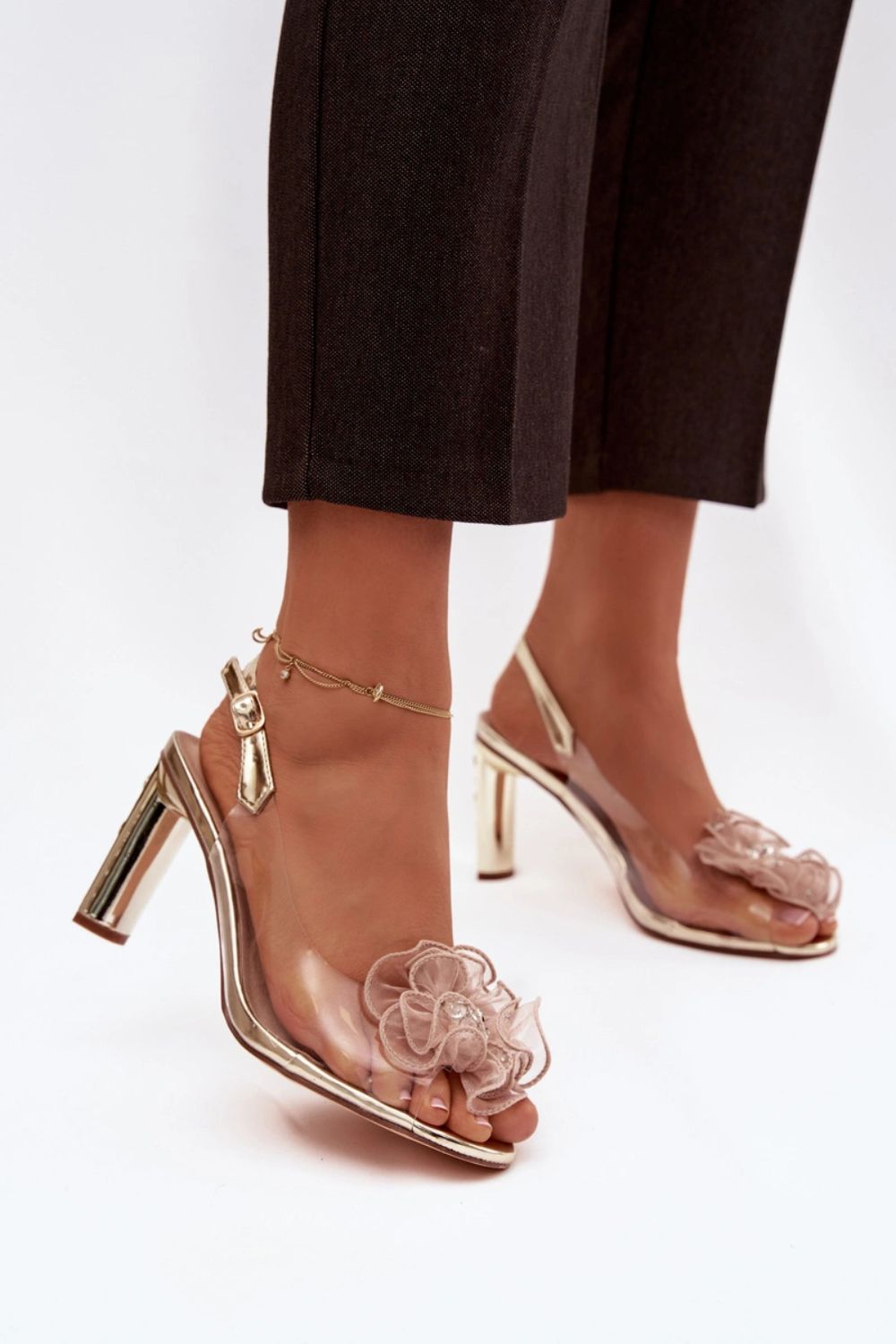 Sandales femme Step in style À Talons À — jaune
