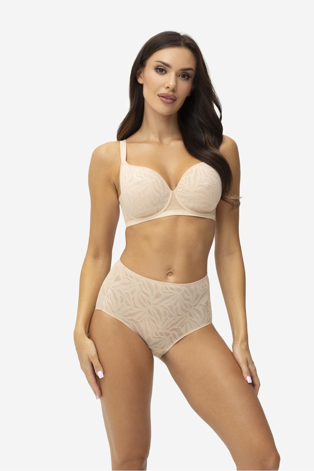 Soutien-gorge push-up femme Gatta — beige