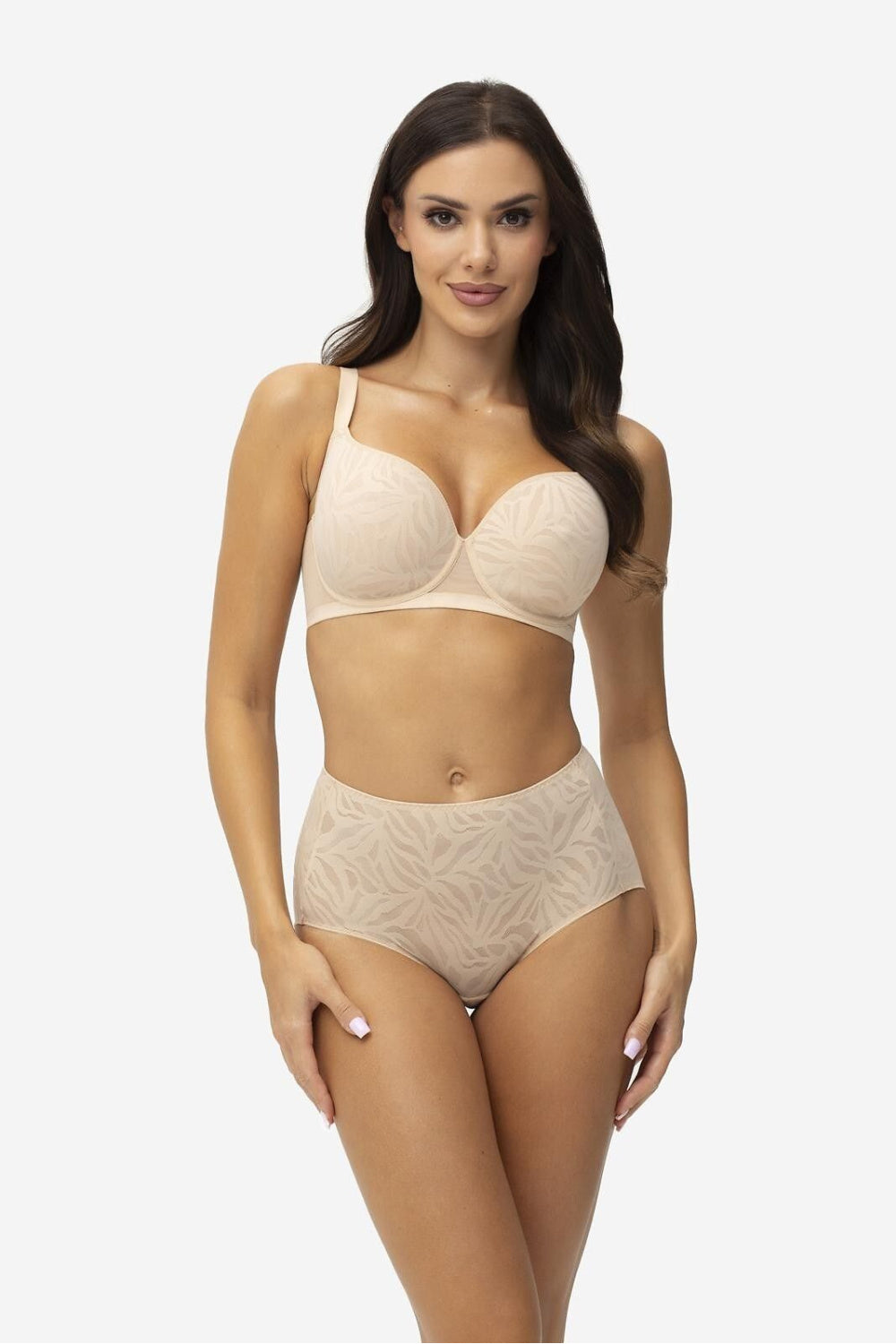 Soutien-gorge push-up femme Gatta — beige