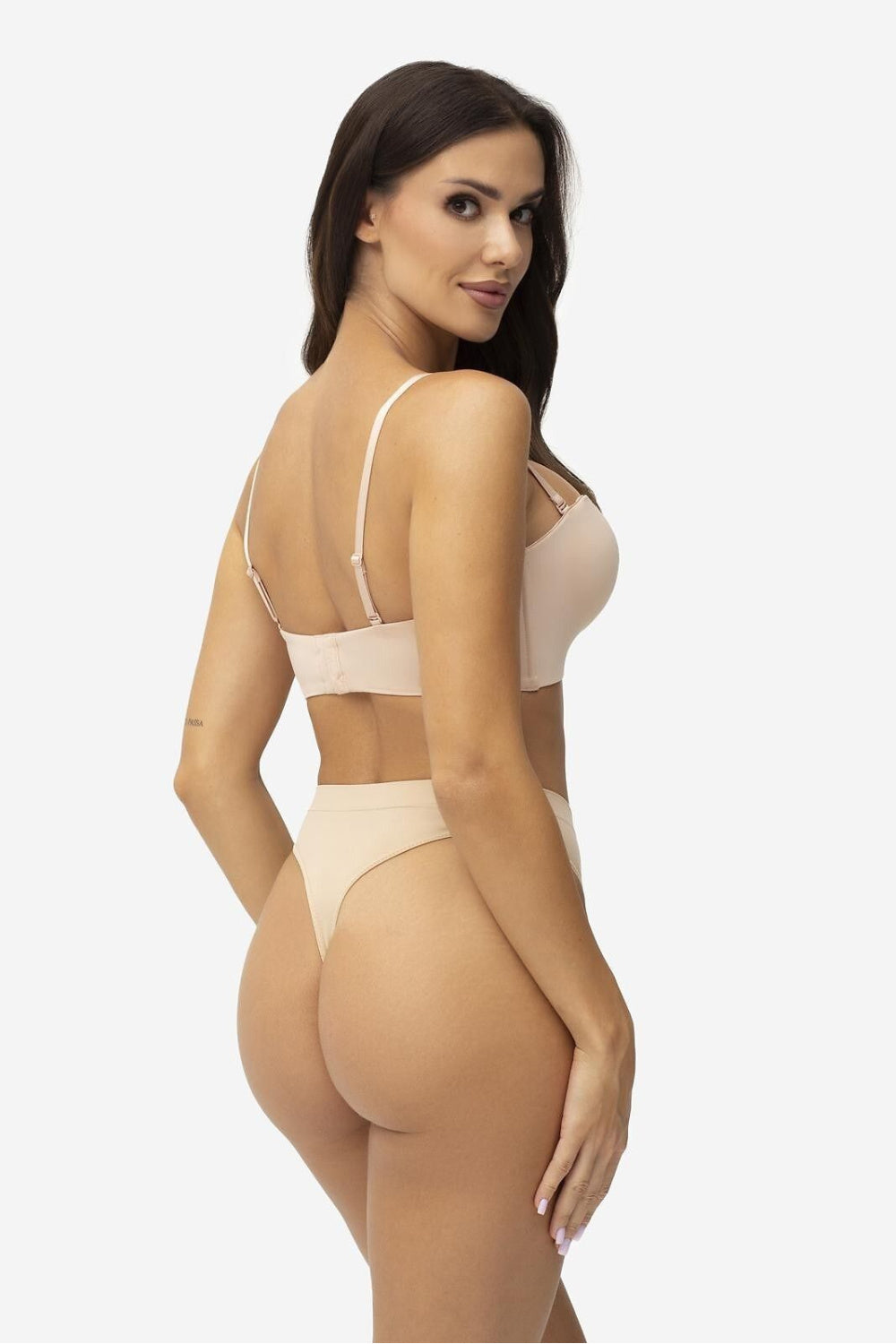 Soutien-gorge push-up femme Gatta — beige