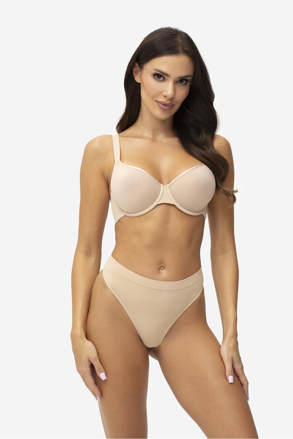 Soutien-gorge push-up femme Gatta — beige