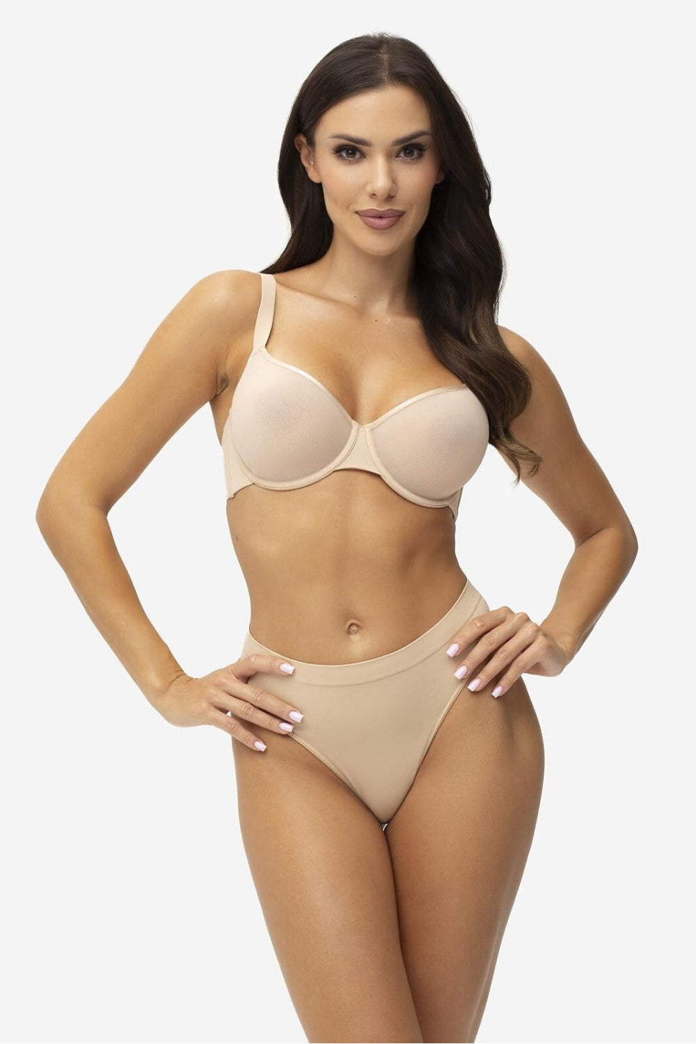 Soutien-gorge push-up femme Gatta — beige