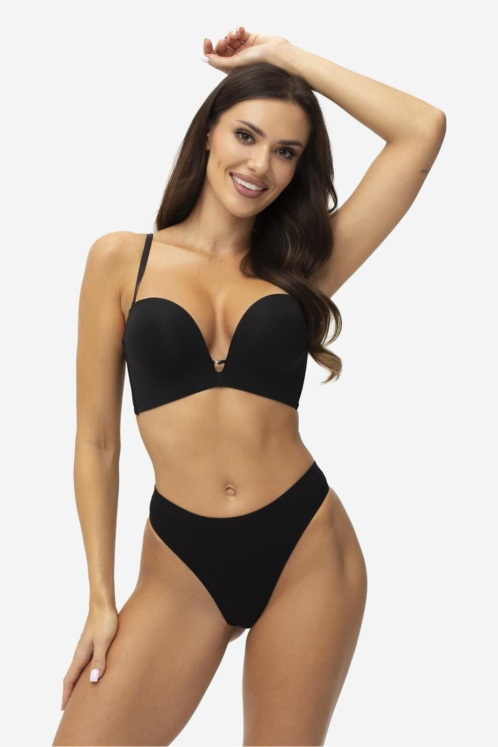 Soutien-gorge push-up femme Gatta — noir