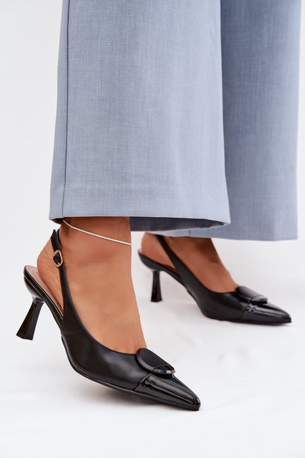 Sandales femme Step in style À Talons À — noir