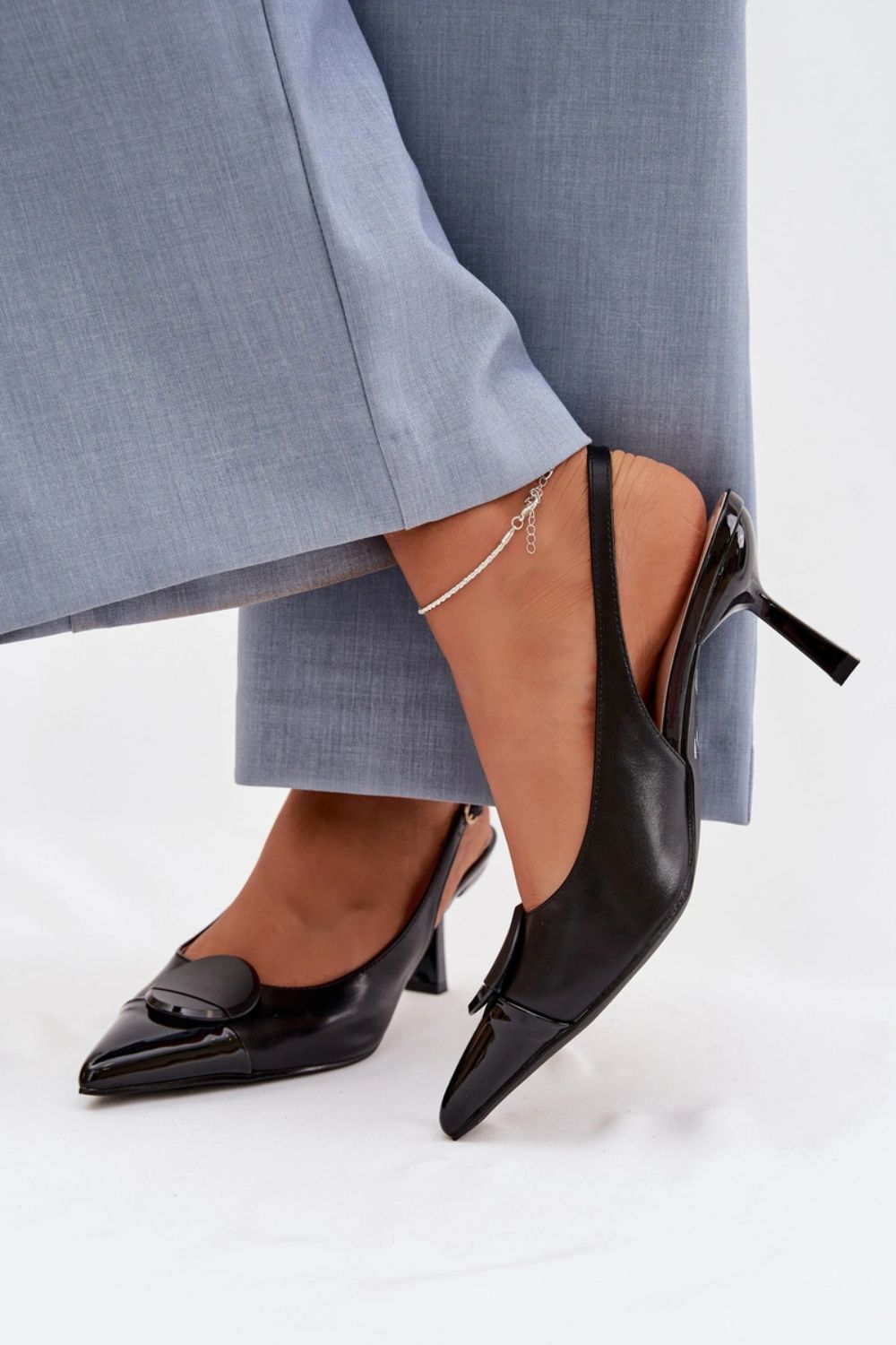 Sandales femme Step in style À Talons À — noir
