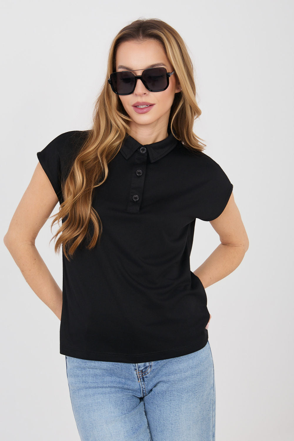 Blouse femme Sublevel T Shirt T — noir