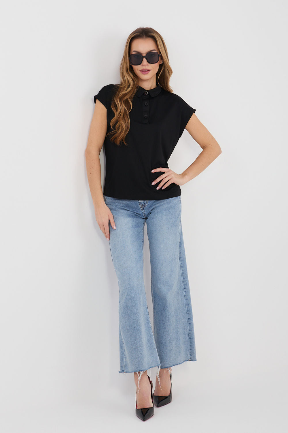 Blouse femme Sublevel T Shirt T — noir