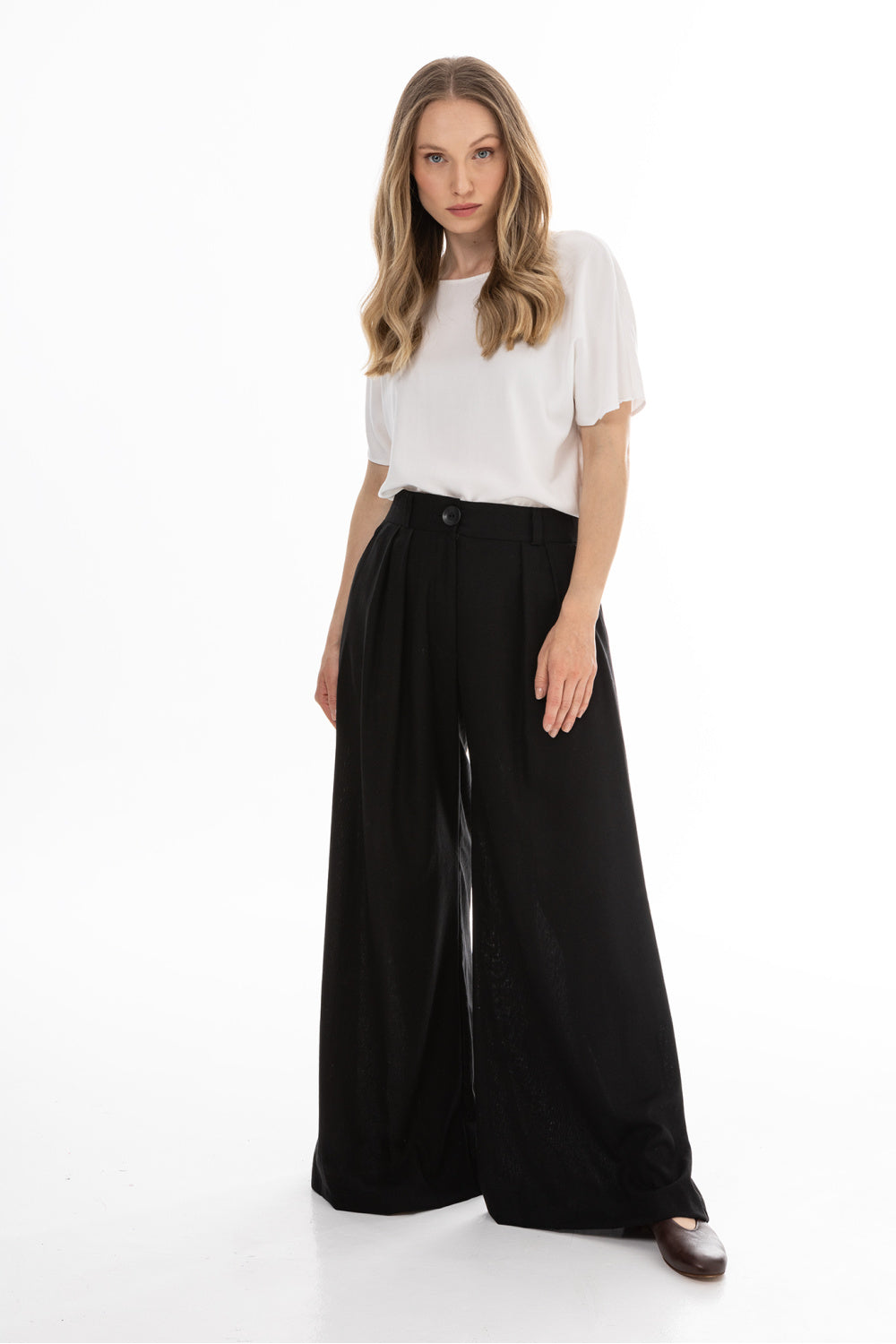 Chaussures à talons femme awama Pantalon Pantalon — noir