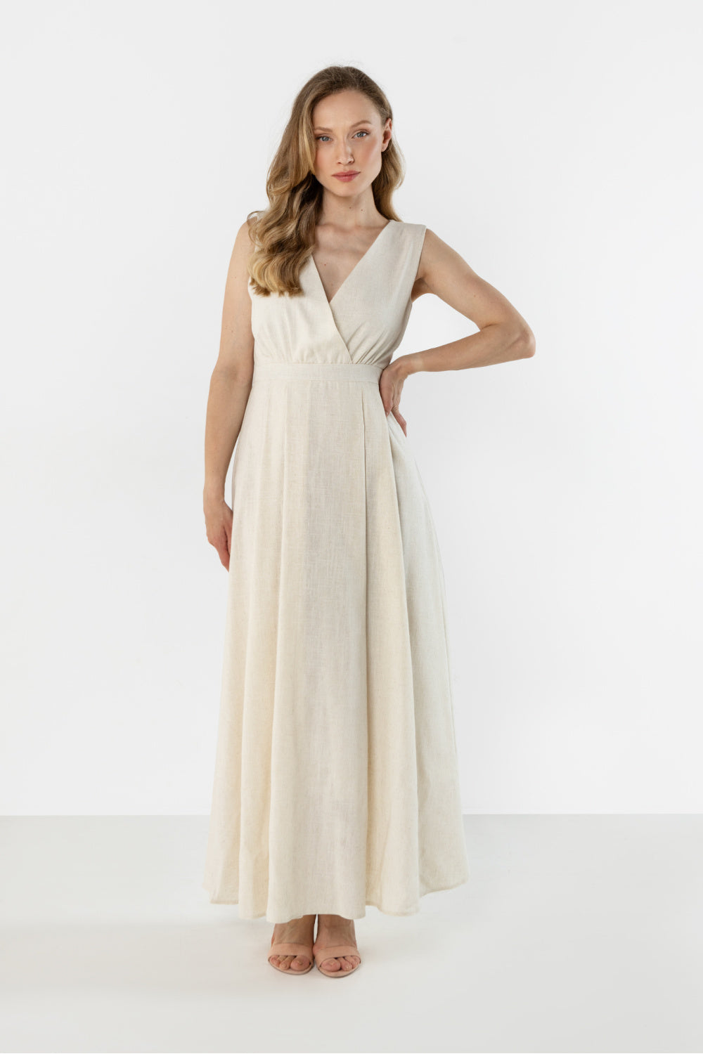 Robe femme awama De Jour De — beige