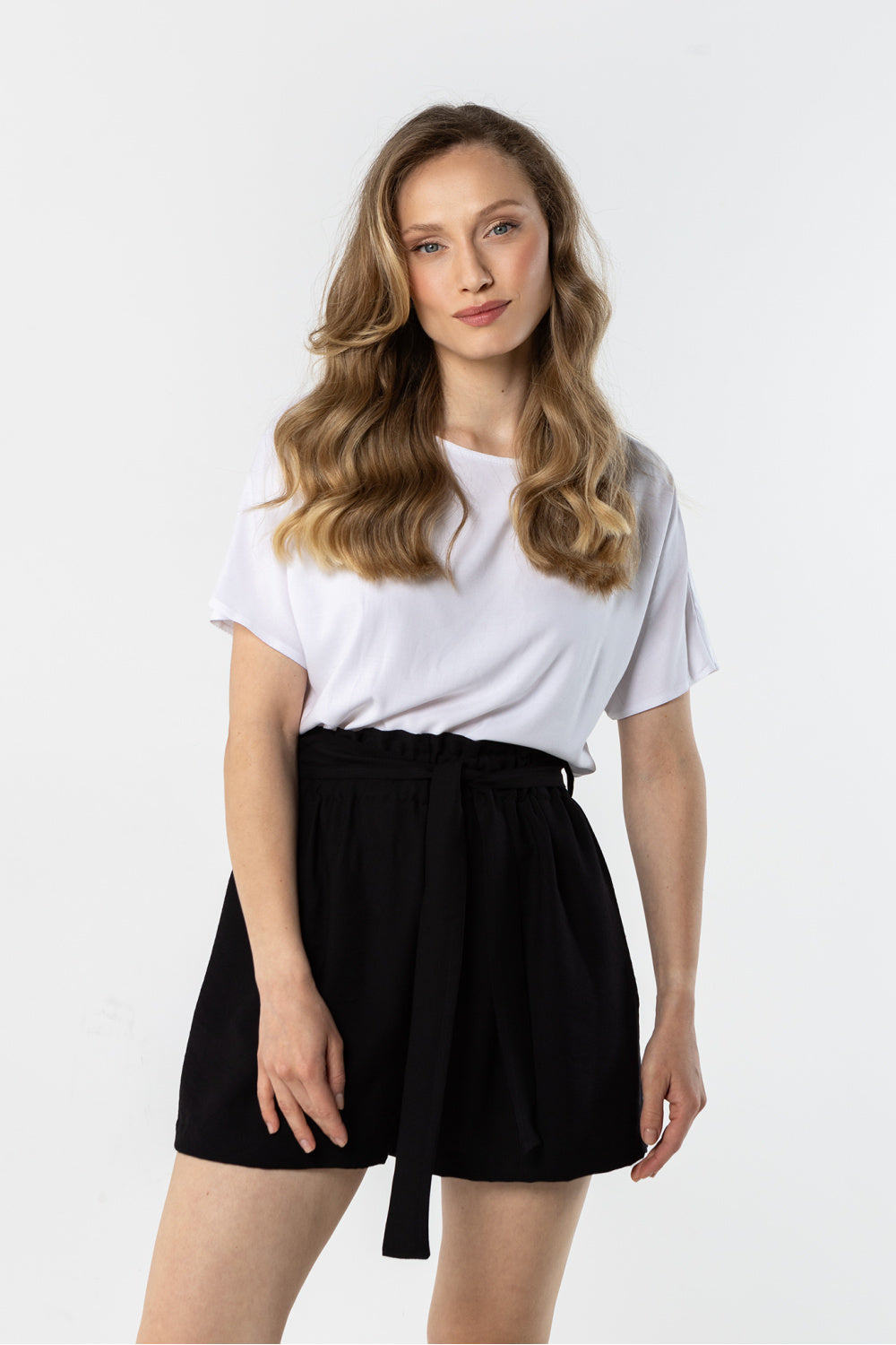 Chaussures à talons femme awama Shorts Shorts — noir