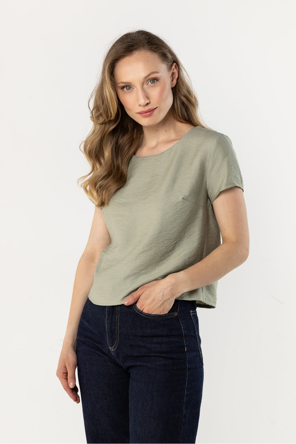 Blouse femme awama Chemisier Chemisier — vert