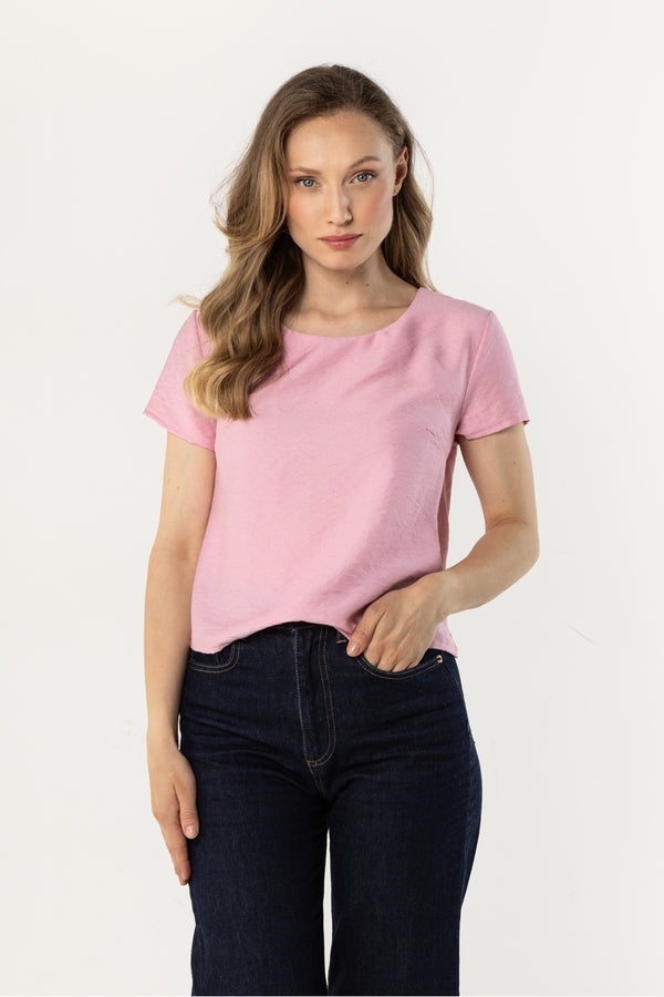 Blouse femme awama Chemisier Chemisier — rosé