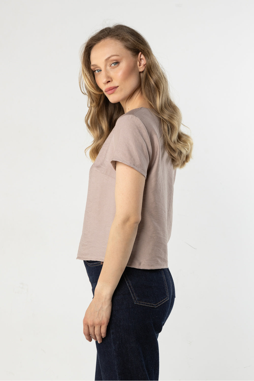 Blouse femme awama Chemisier Chemisier — beige