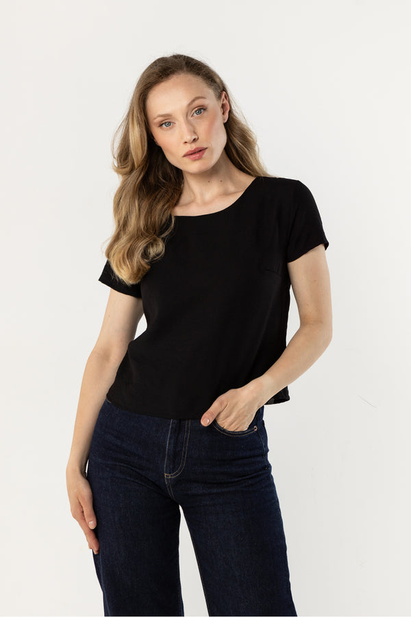 Blouse femme awama Chemisier Chemisier — noir