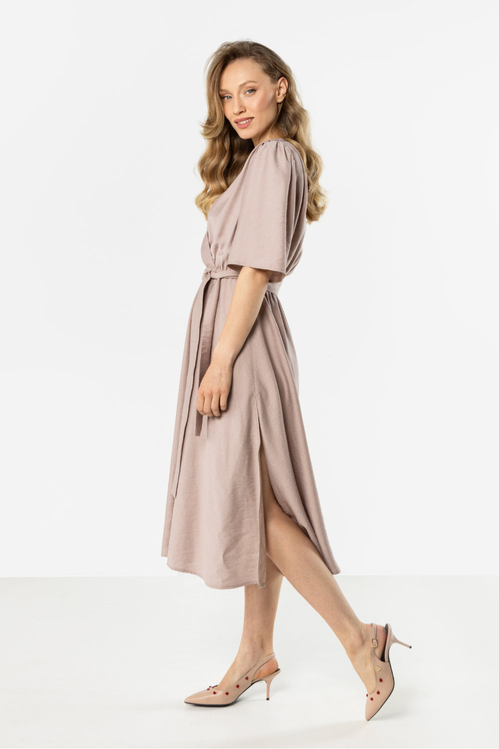 Robe femme awama De Jour De — beige