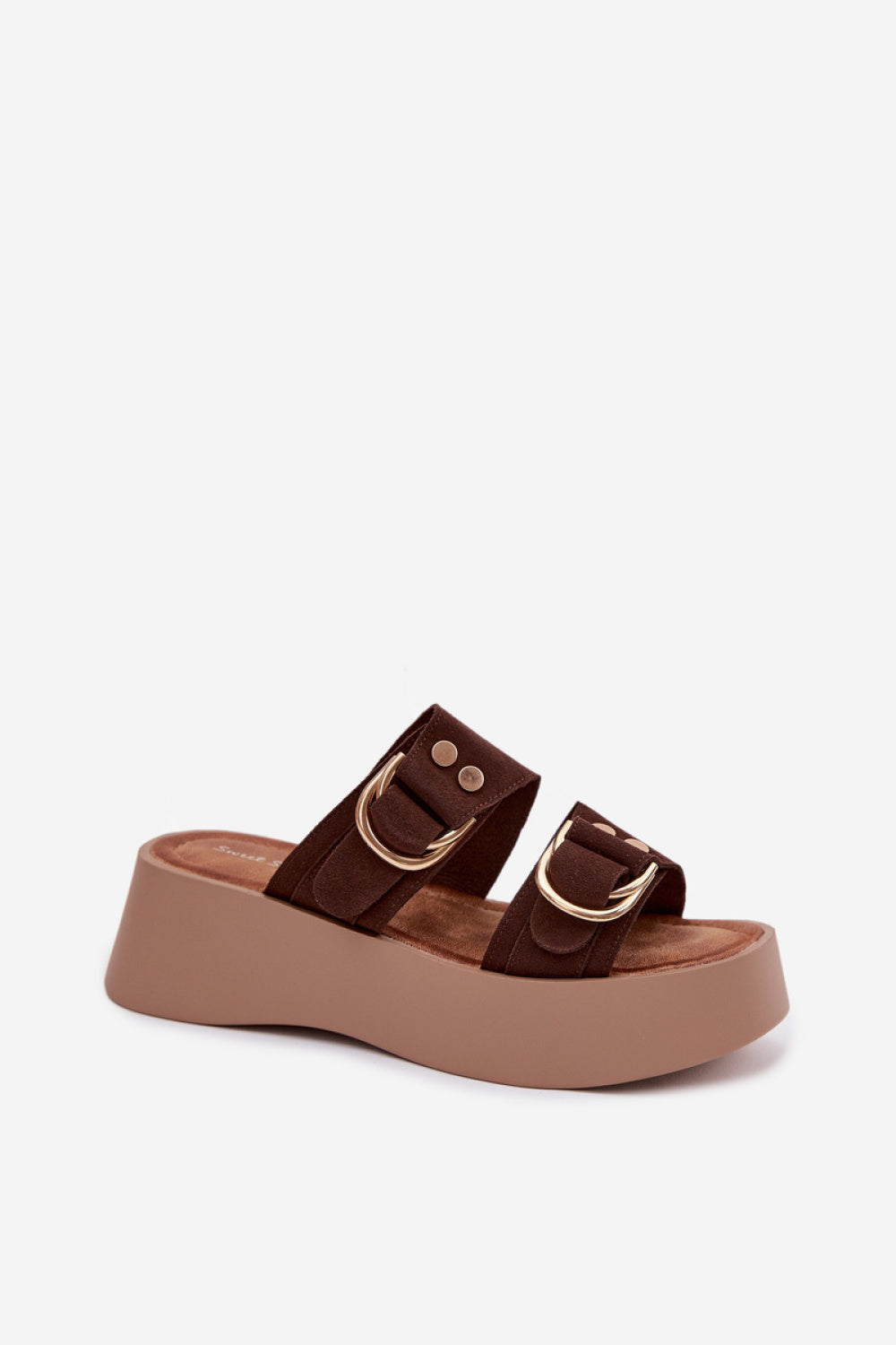Sandales femme Step in style À Plateforme À — brun