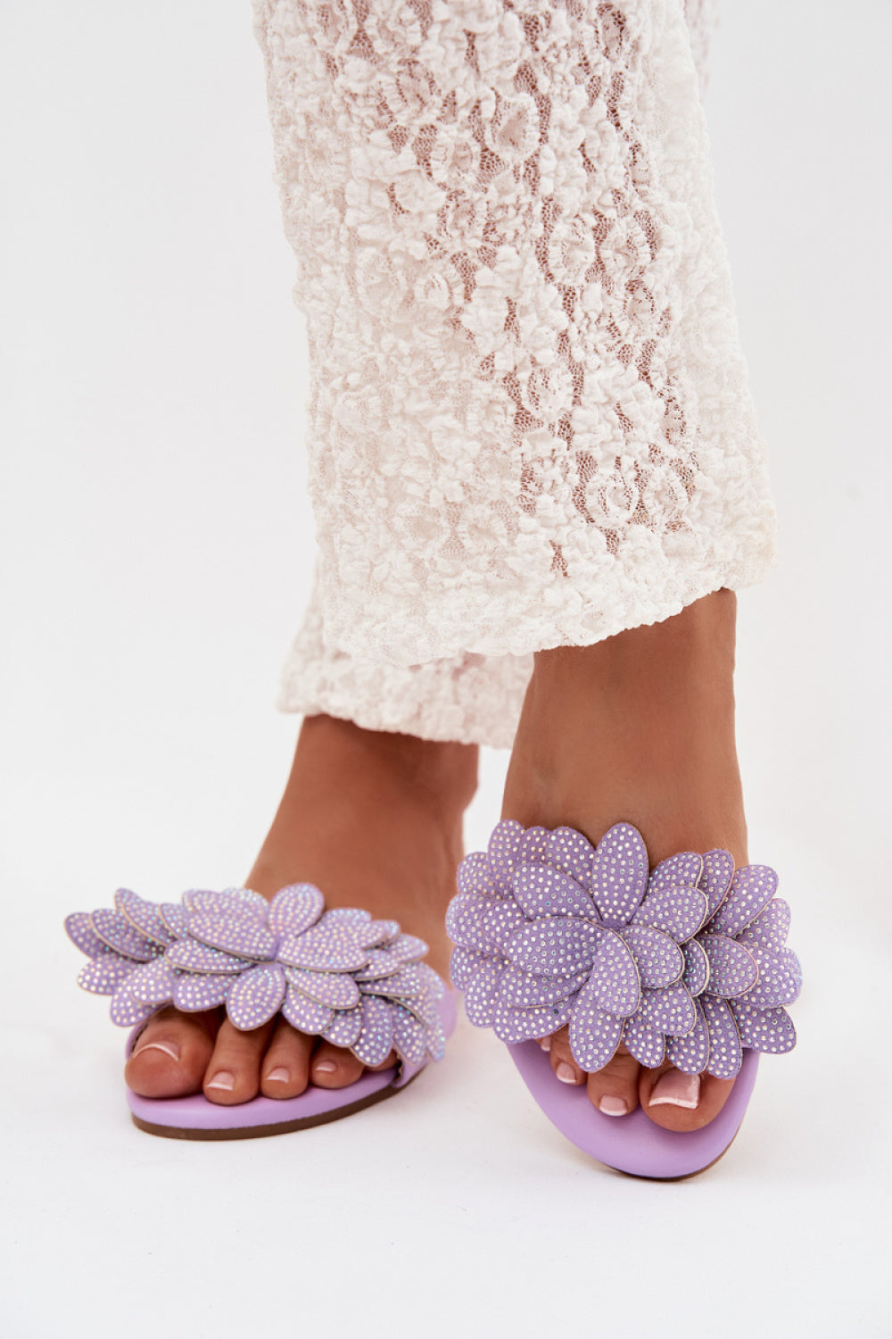 Sandales femme Step in style Clacquettes Clacquettes — violet