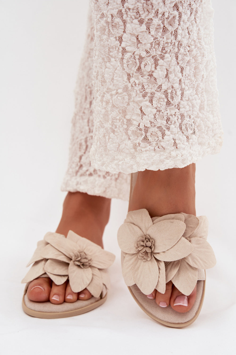 Sandales femme Step in style Clacquettes Clacquettes — beige
