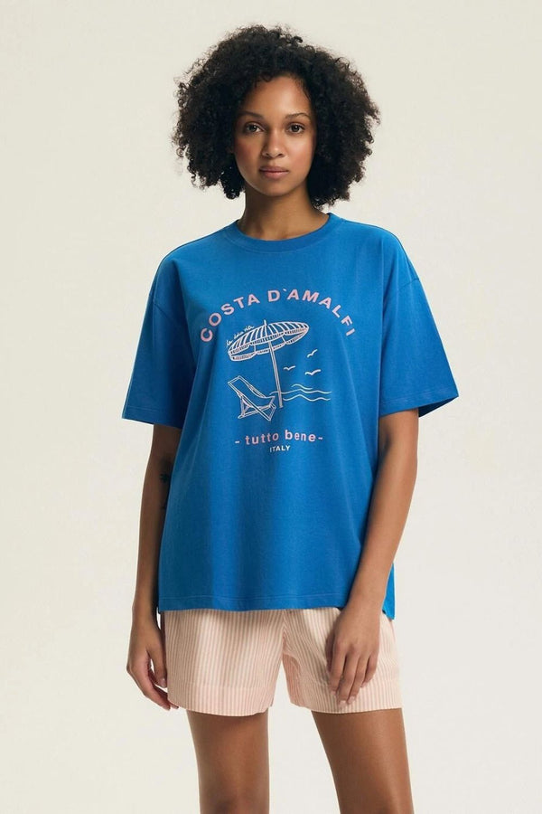 Pyjama femme Henderson — bleu
