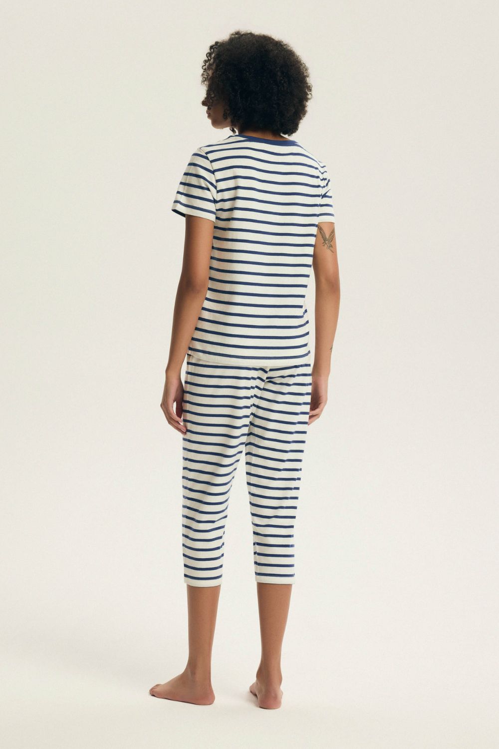 Pyjama femme Henderson — bleu marine
