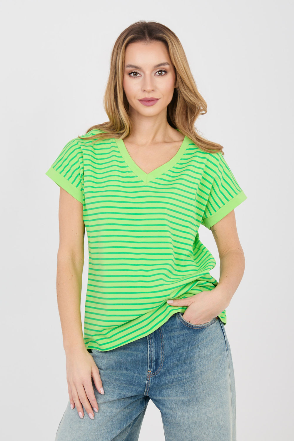 Blouse femme Relevance T Shirt T — vert