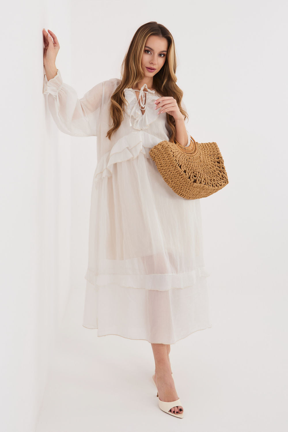 Robe femme Italy Moda De Jour De — beige