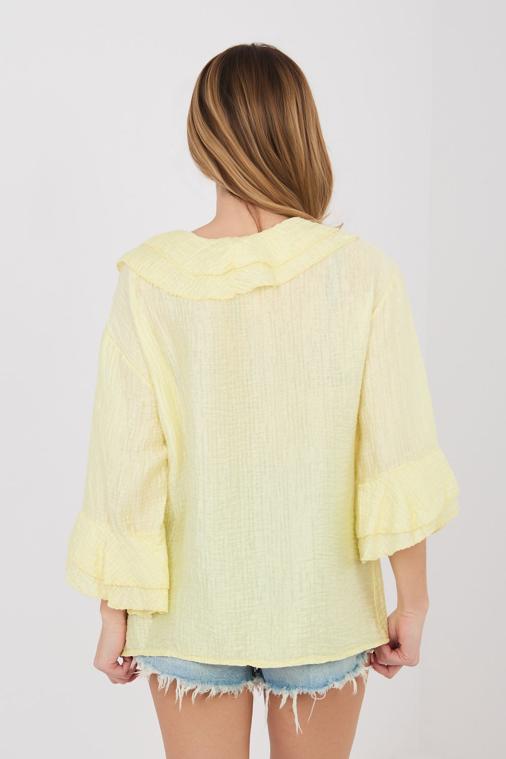 Blouse femme Italy Moda — jaune