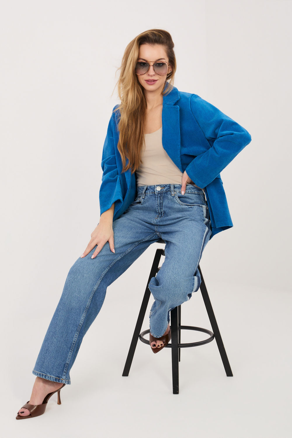 Veste femme Rue Paris — bleu