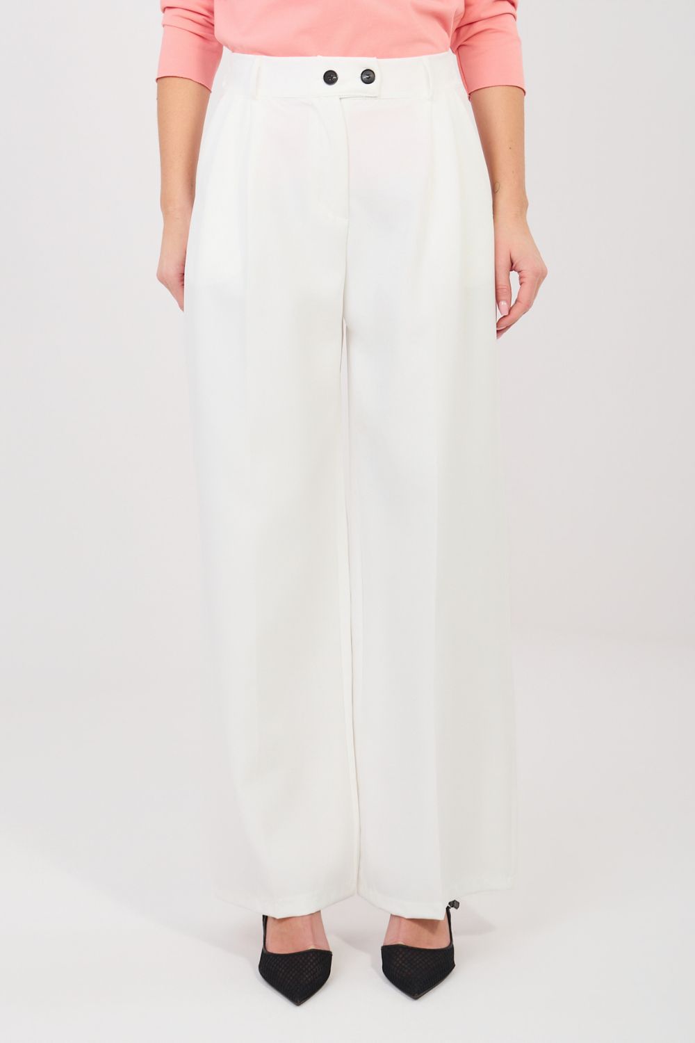Chaussures à talons femme Rue Paris Pantalon Pantalon — beige