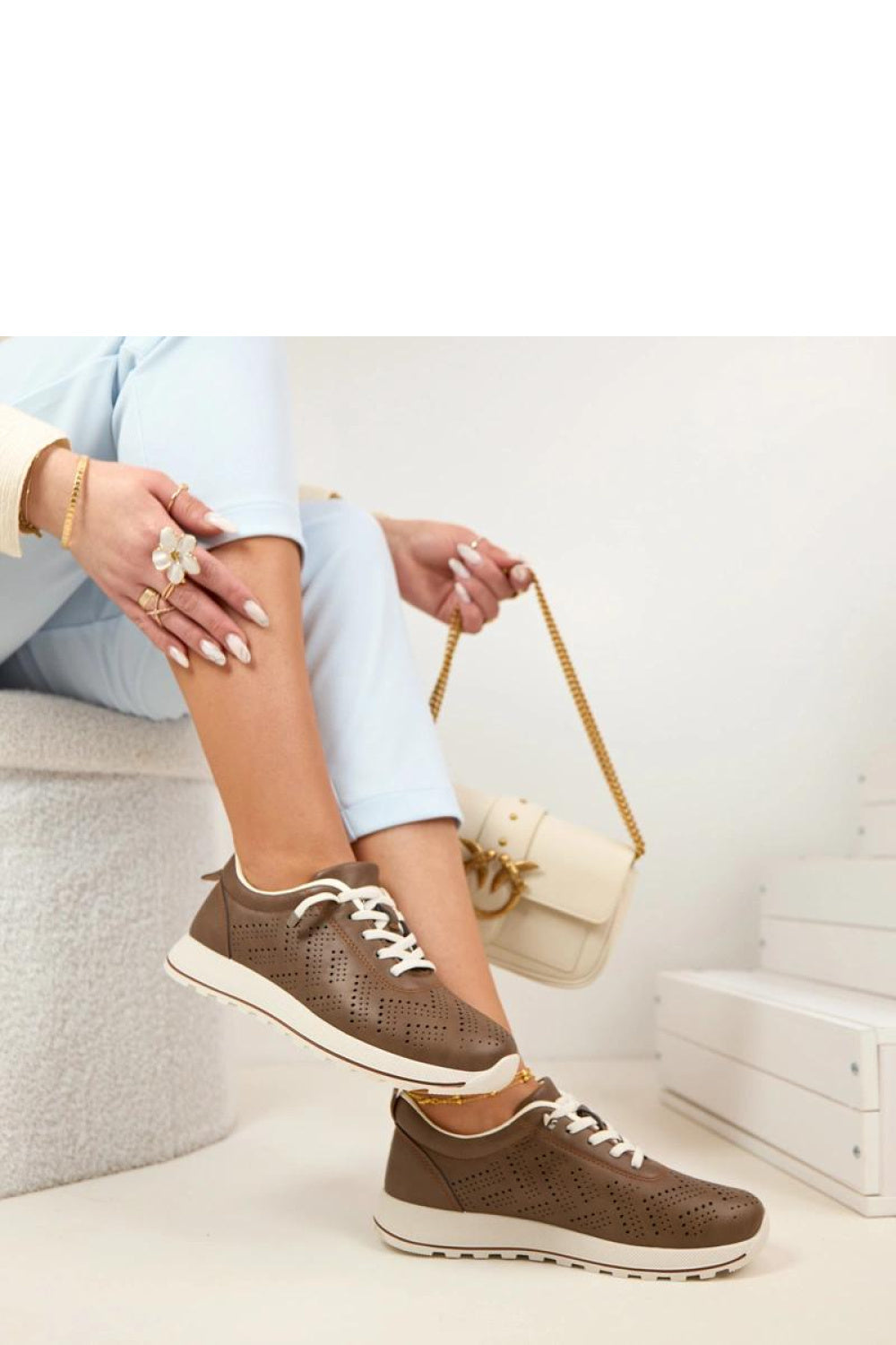 Chaussures de sport femme Solea — brun