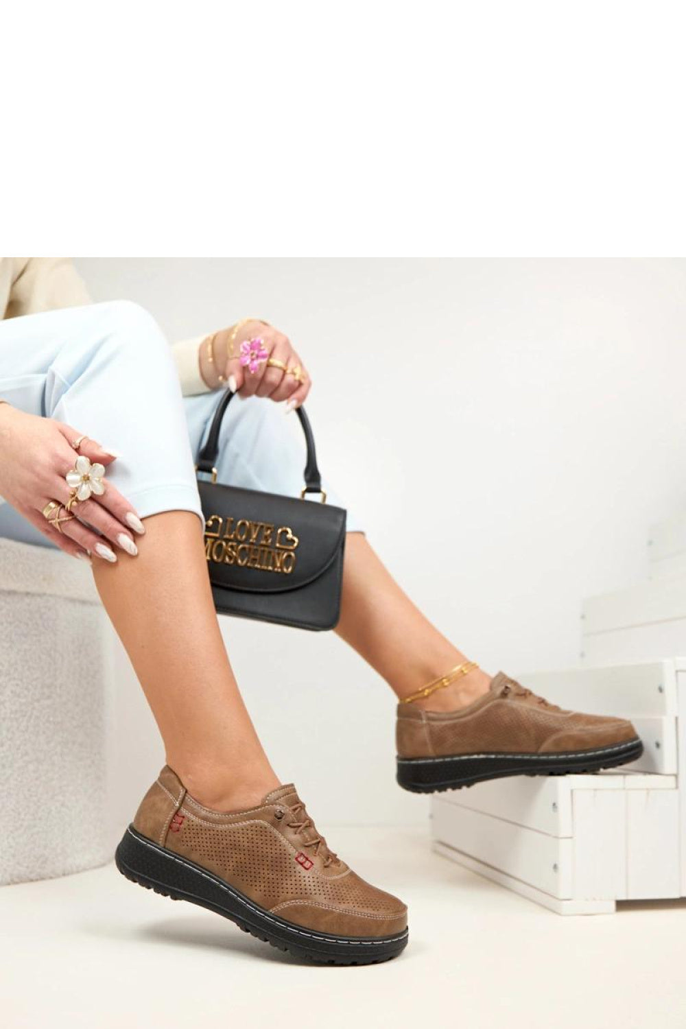 Bottes femme Solea Chaussures Basses Chaussures — brun