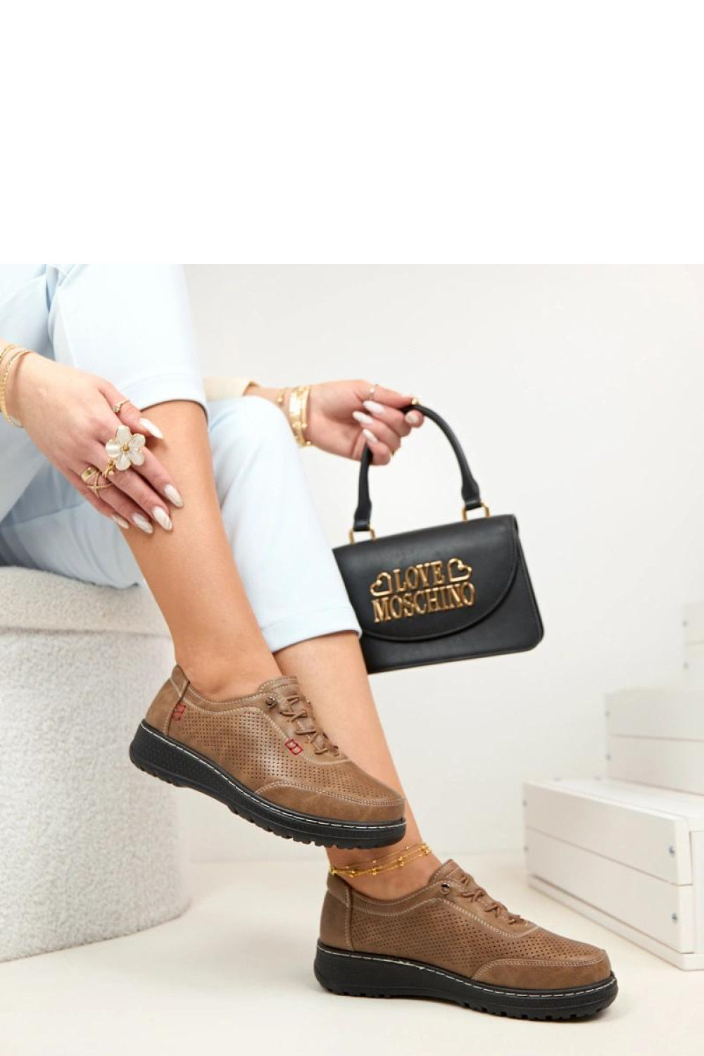 Bottes femme Solea Chaussures Basses Chaussures — brun
