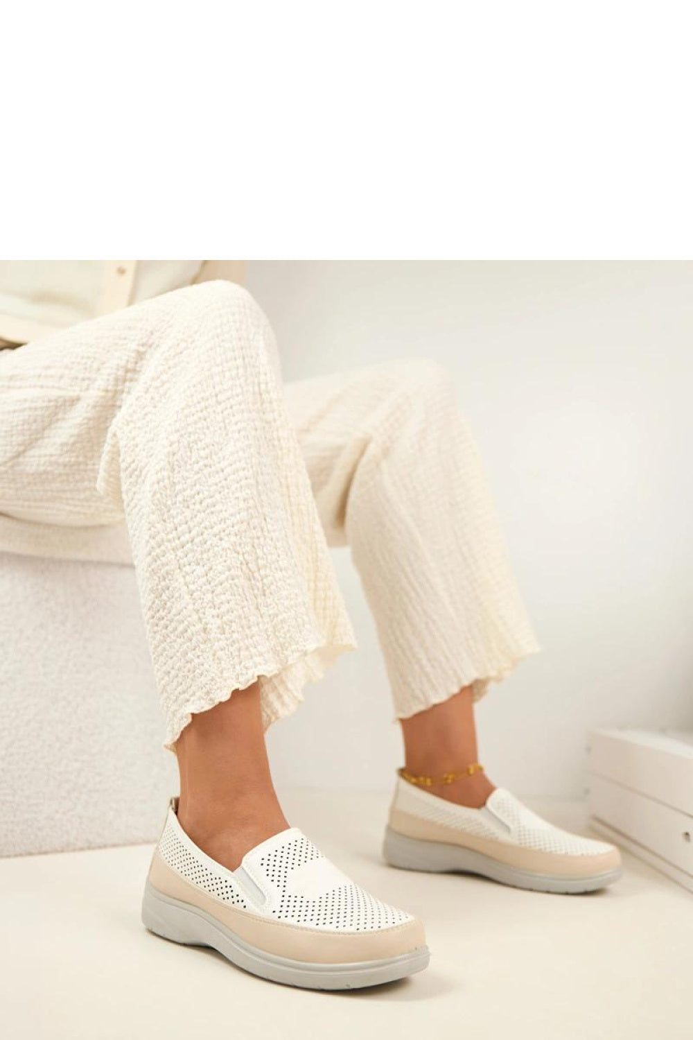 Bottes femme Solea Chaussures Basses Chaussures — blanc