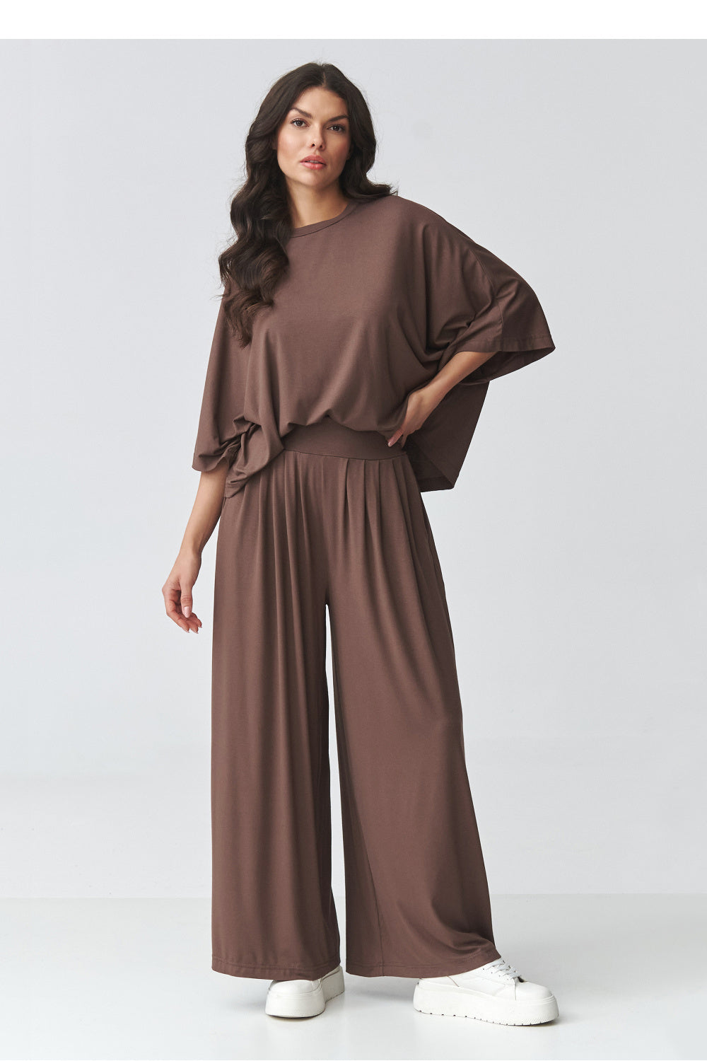 Ensemble lingerie femme Makadamia L Ensemble L — brun