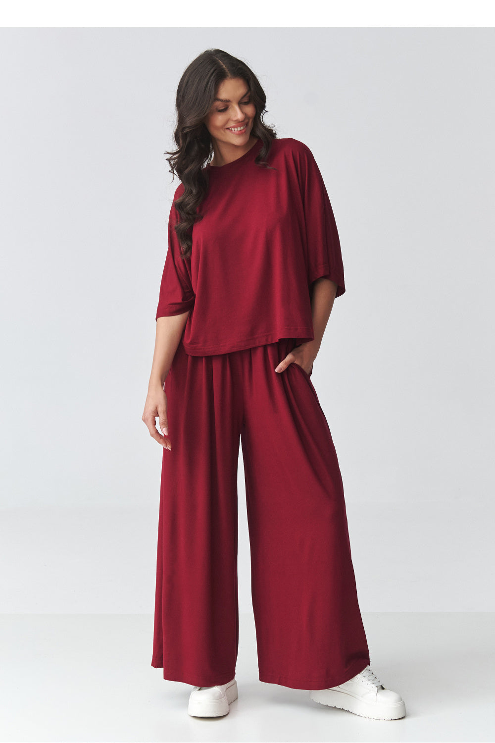 Ensemble lingerie femme Makadamia L Ensemble L — rouge