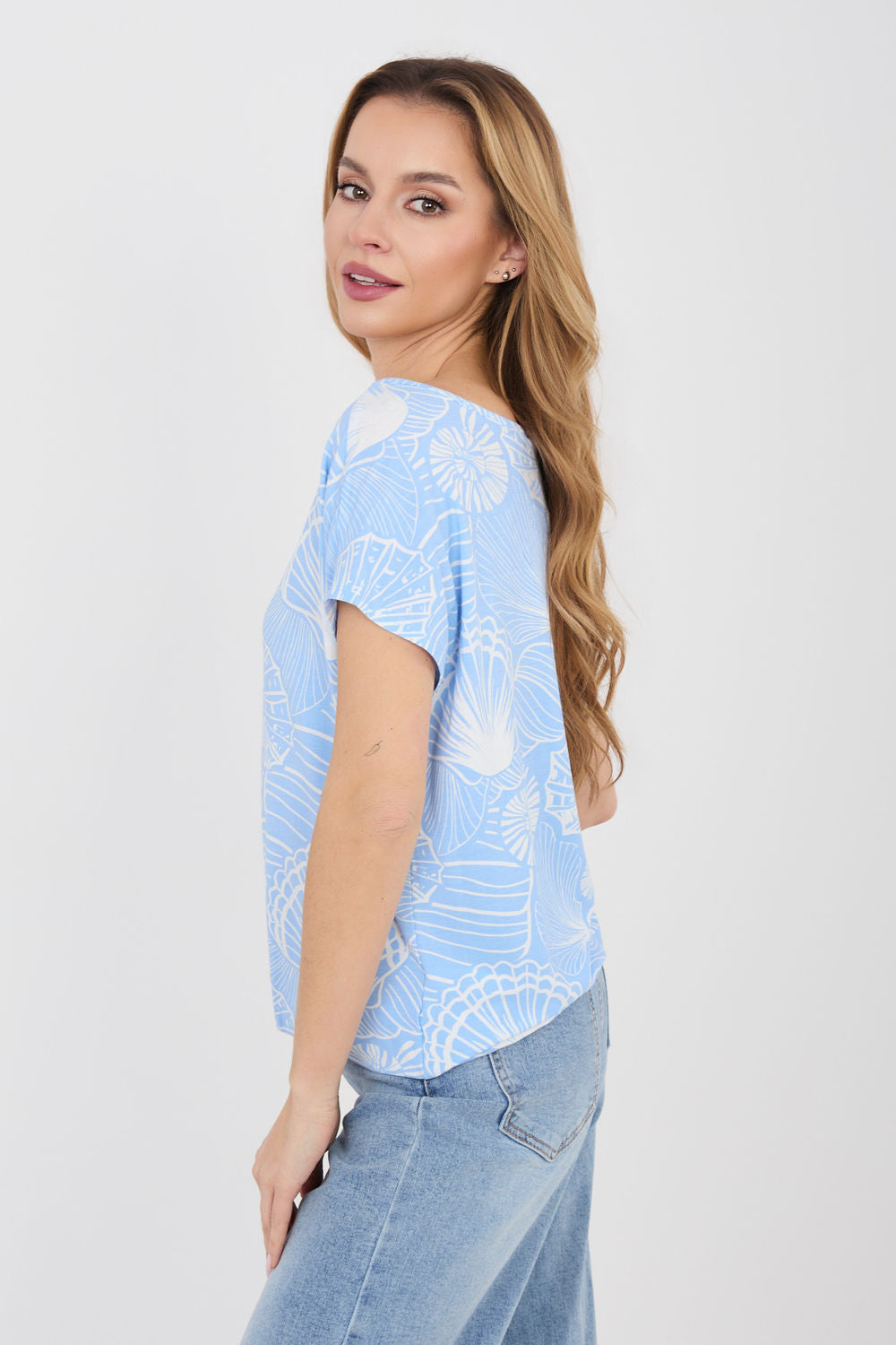 Blouse femme Sublevel Chemisier Chemisier — bleu