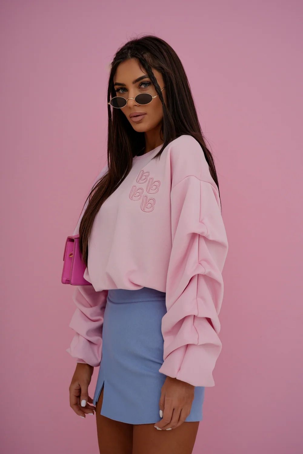 T-shirt femme LaBalancia Sweatshirt Sweatshirt — rosé
