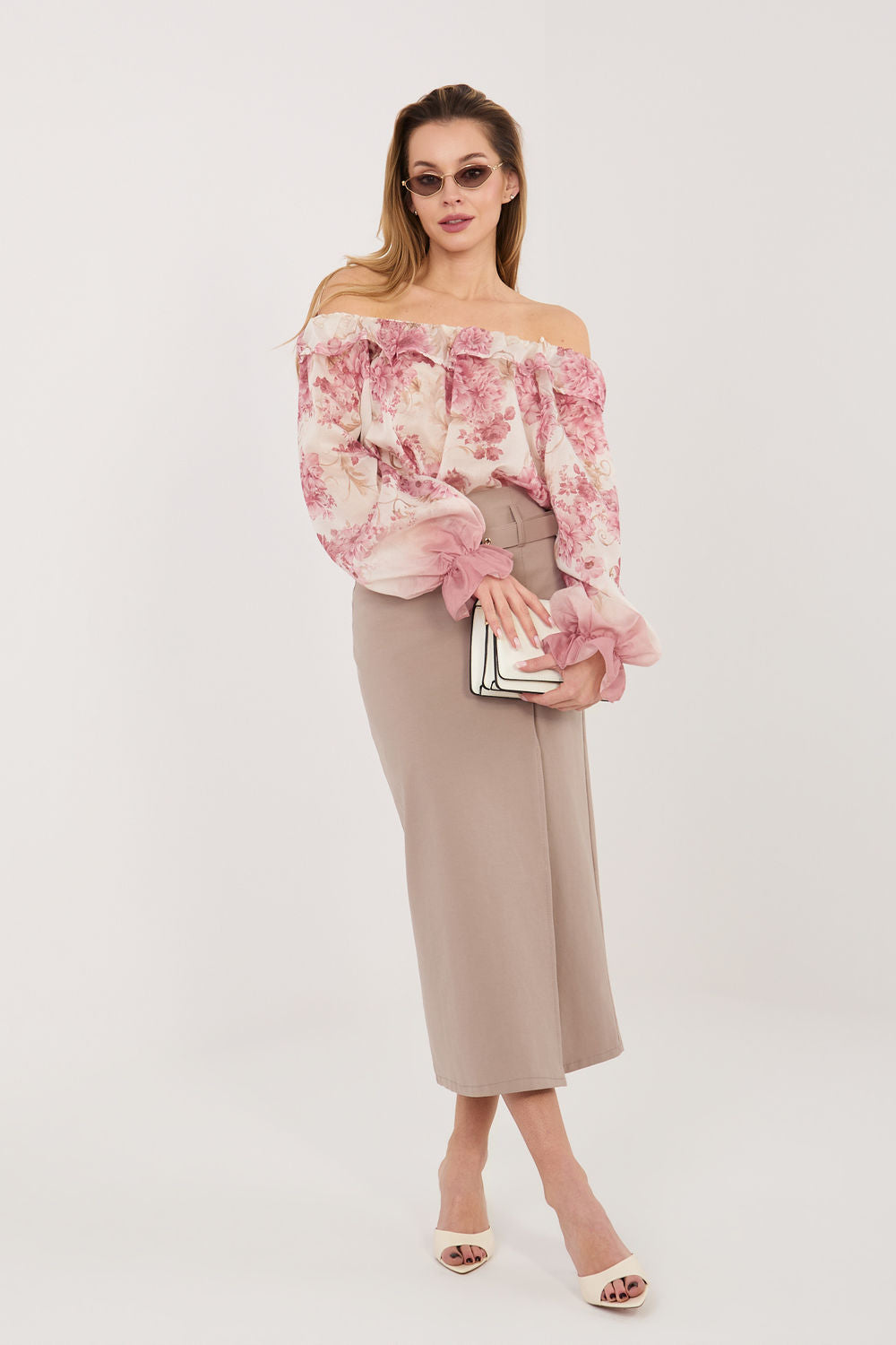 Jupe femme Rue Paris — beige