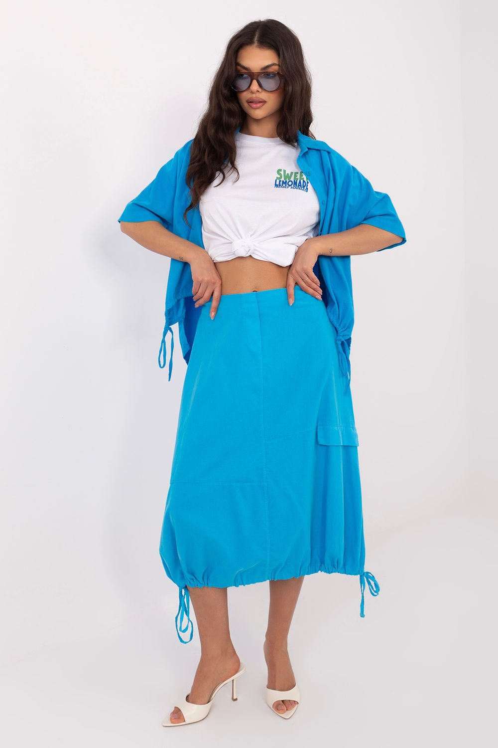 Jupe femme Rue Paris — bleu
