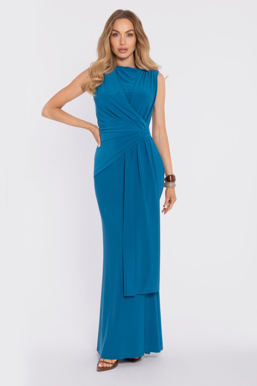 Robe femme Moe Longue Longue — bleu