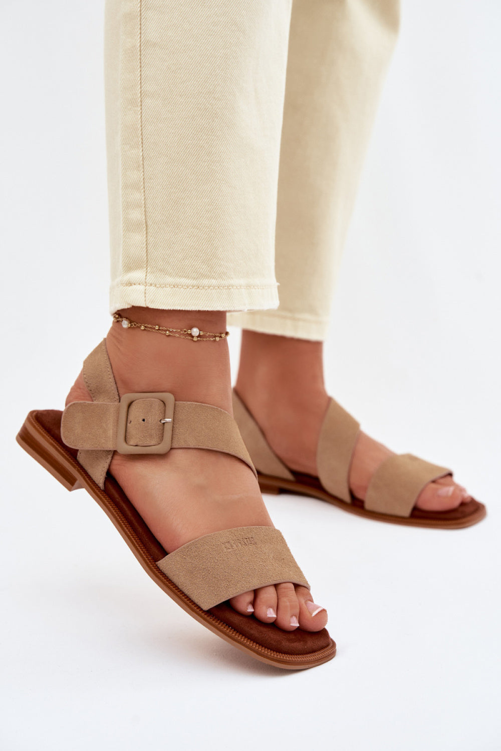 Sandales femme Step in style — beige