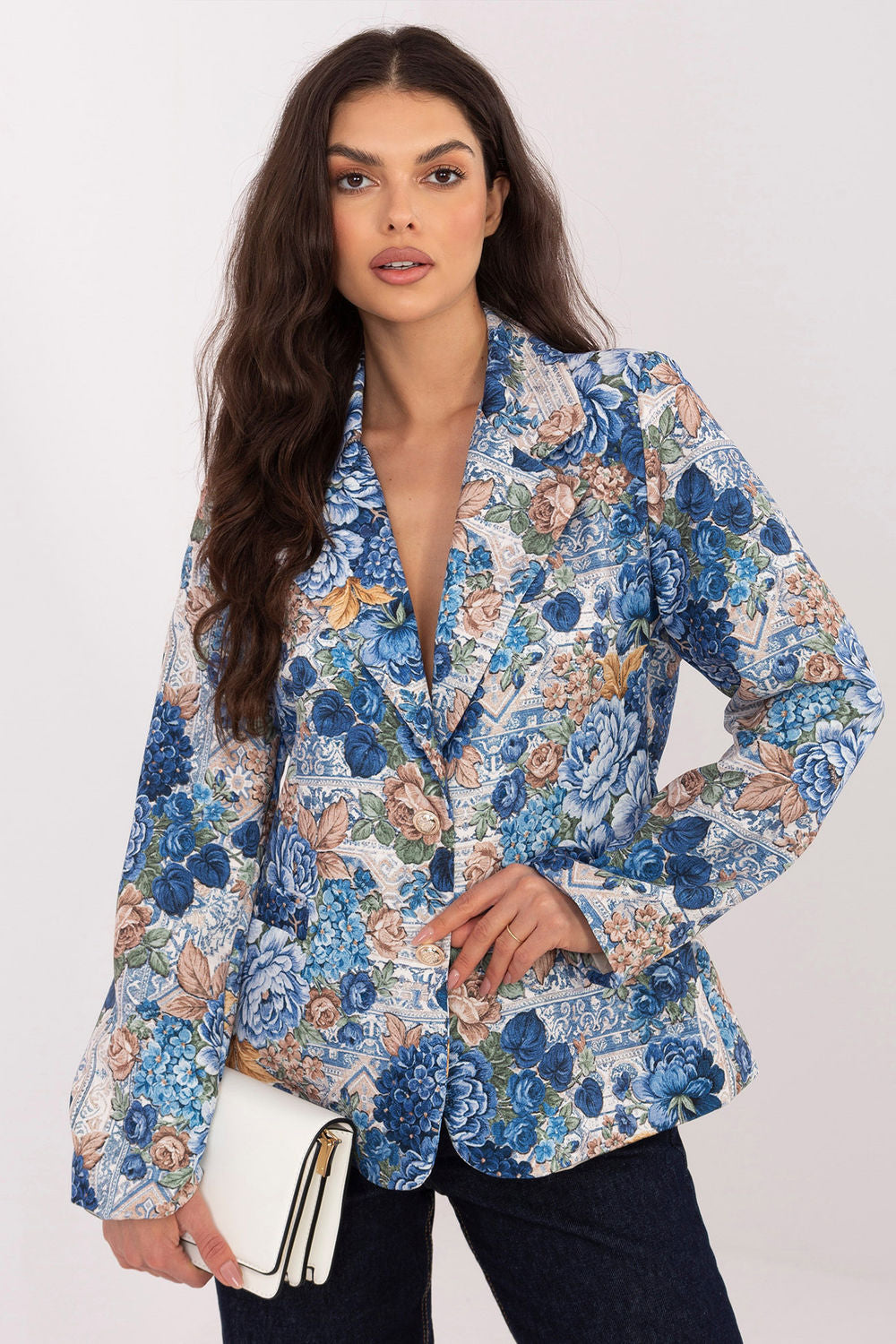 Veste femme Italy Moda — bleu