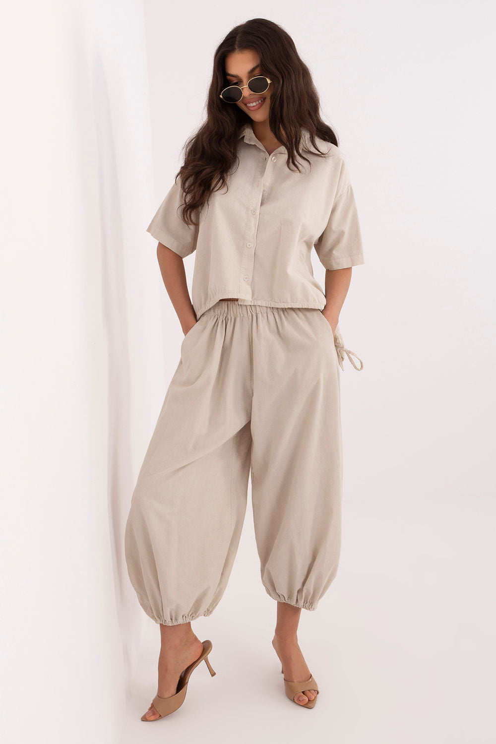 Chaussures à talons femme Italy Moda — beige